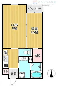 NEO SMART古川橋【1階】の間取り
