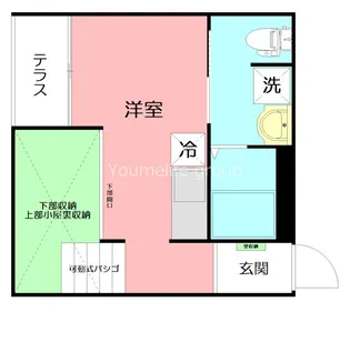 神奈川県平塚市真田3【アパート】の間取り