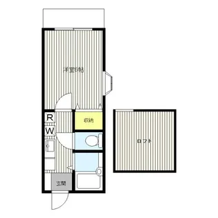 ハピネス641【1階】の間取り