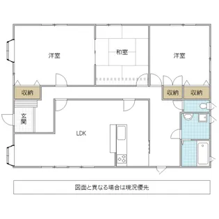 カーサ大成町【1階】の間取り