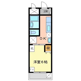 パークマンション【4階】の間取り