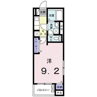 パフュームIII【2階】の間取り