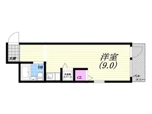 EXE・ASHIYA【1階】の間取り