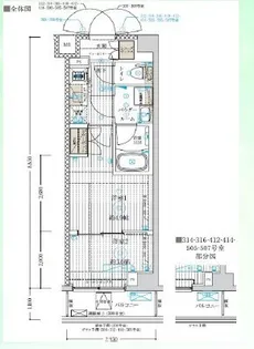 ブライズ鷺沼【2階】の間取り