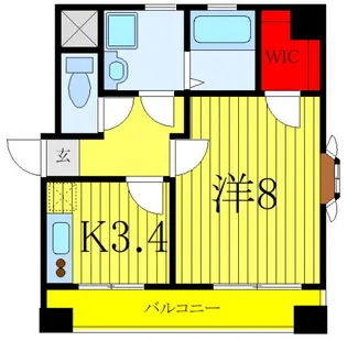 五番館【10階】の間取り