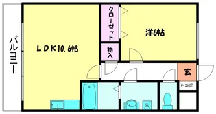 グランドアマレイVII番館【3階】の間取り