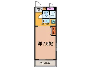 ドエル永塚【3階】の間取り