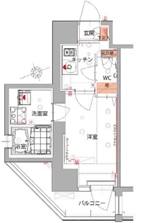 東京都品川区西五反田2【マンション】の間取り