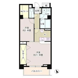 麹町MCM【6階】の間取り