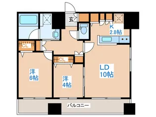 MJsquare KOTONI【9階】の間取り