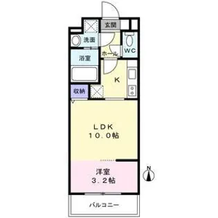 (仮称)長町6丁目新築マンション【5階】の間取り