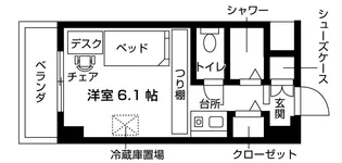 エルスタンザ田園調布【3階】の間取り