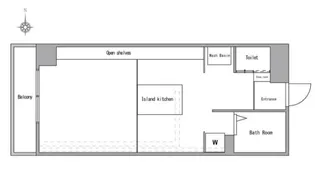 東京都杉並区高円寺南3【マンション】の間取り