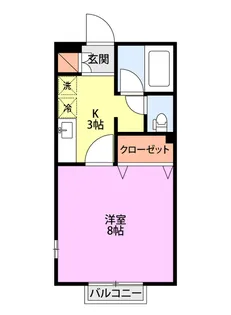 PINI-OYAMA【1階】の間取り