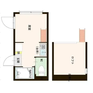 ローレンス ガーデン【2階】の間取り