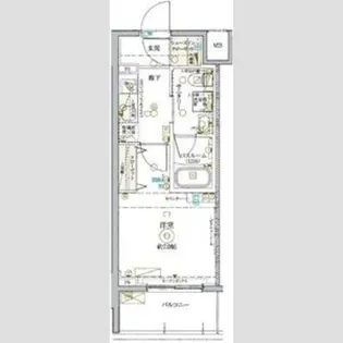 KDXレジデンス池袋ウエスト【14階】の間取り