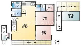 チトセ Bloom【2階】の間取り