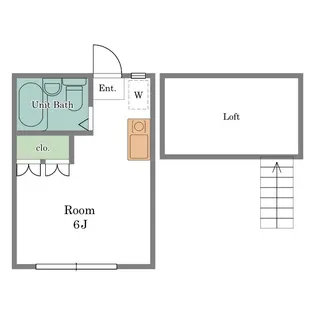ロッケンハウスA【1階】の間取り