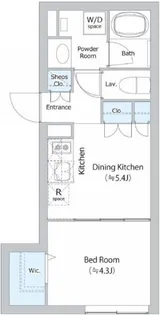 EDIT御茶ノ水妻恋坂【4階】の間取り