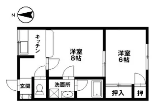 アリエッタ窪【1階】の間取り