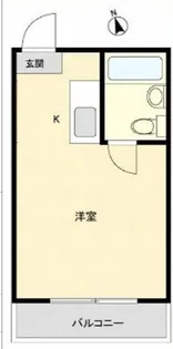 メゾン・ド・モンターニュ【5階】の間取り