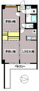 ヴィクトワール【3階】の間取り