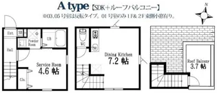 ハーミットクラブハウスノールノールの間取り