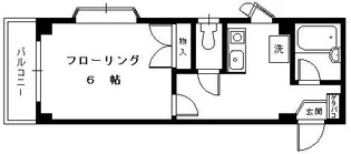 サニースポット【3階】の間取り