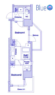 スタイリオ川崎【8階】の間取り