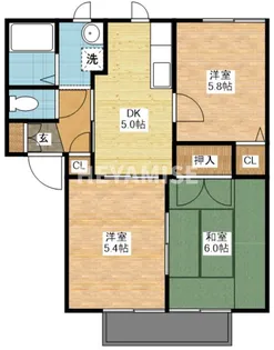 フォーレスS【2階】の間取り