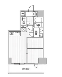 コンフォリア・リヴ千住【3階】の間取り