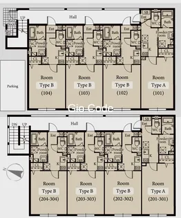 J-Maison 獨協大学前【2階】の間取り