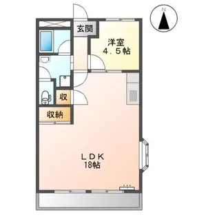エクセルハイム大津【3階】の間取り