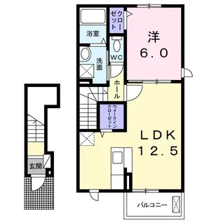 メゾン・ド・U【2階】の間取り