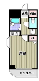プランドールマサキ【4階】の間取り