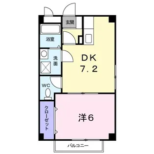 メゾン・ラフィーネ【2階】の間取り