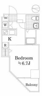 レオーネ金町【4階】の間取り