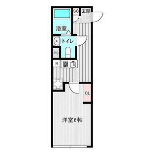 アリストコートII【1階】の間取り