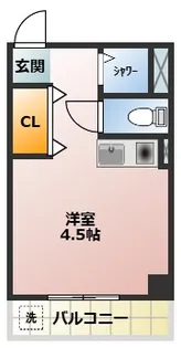 グリーンピア氷川【7階】の間取り