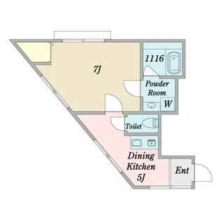 キャロン【3階】の間取り