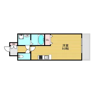 エクセレント上新20【2階】の間取り