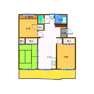 第一泉ヶ丘ビル【1階】の間取り