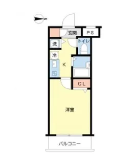 スカイコート都立家政EAST【5階】の間取り