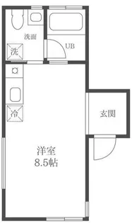 Asway溝の口【2階】の間取り