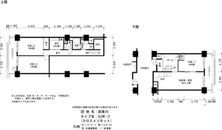UR武庫川【8階】の間取り