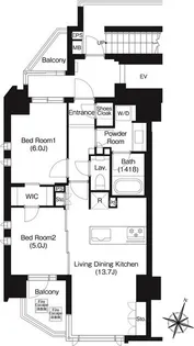 ジオイド三番町【6階】の間取り