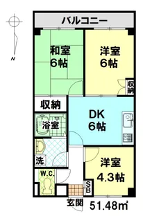 KAZZビル【4階】の間取り