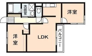 三筋マンション【2階】の間取り