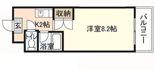 サントーマス大芝【1階】の間取り