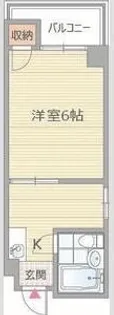 天満第一ビル【5階】の間取り